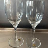 Servizio bicchieri in cristallo Val Saint Lambert