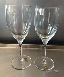 Servizio bicchieri in cristallo Val Saint Lambert