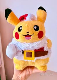 Pikachu Peluche Natale Cosplay Nuovo Limitata