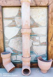 TUBI PLUVIALI IN TERRACOTTA 
