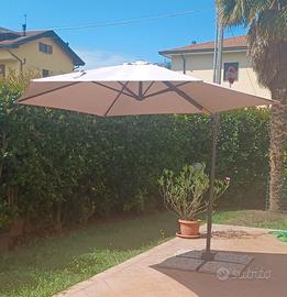 Ombrellone da giardino L 286 x 286 cm