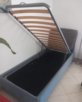 Letto con contenitore