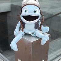 peluche rana pazza Crazy frog anni 90 2000 vintage