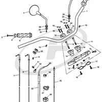 Manubrio Triumph America T2040392