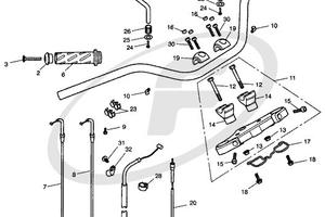 Manubrio Triumph America T2040392