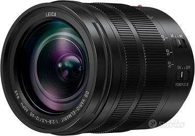Panasonic Lumix G/Leica H-ES12060 Obiettivo, Nero