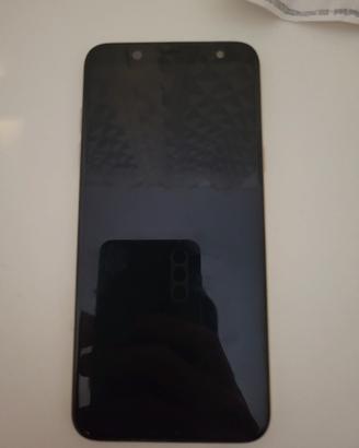 Samsung Galaxy A6 + Cover nera