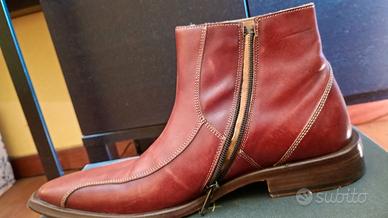 Stivaletti vera pelle BiARRITZ HAND MADE tg. 40