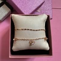 Bracciale acciaio dorato