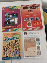 n.4 cataloghi unificati 