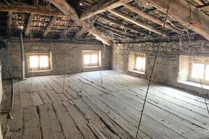 Mansarda nel centro storico di bolognano