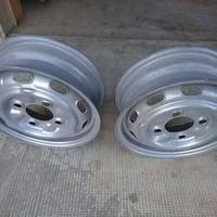 Due cerchi 4,5Jx14 Lancia Fulvia coupé e berlina