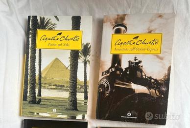 2 Libri A. Christie Poirot sul Nilo Assassinio sul