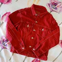 Giacca jeans rossa Zara 