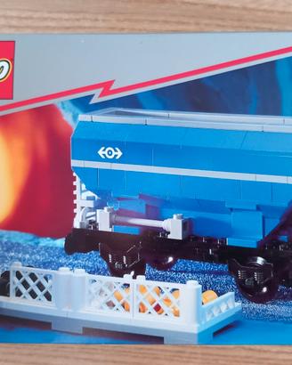 LEGO 4536 Blue Hopper Car 9V-Completo, come nuovo