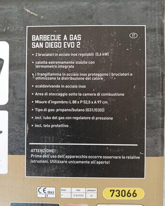 Barbecue a gas Enders San Diego Evo 2 