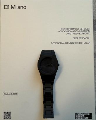 Orologio D1 Milano Crashed