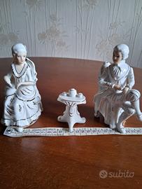 Statuine in porcellana Capodimonte