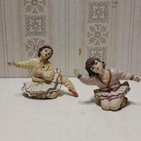 Capodimonte "coppia di giovani ballerine"