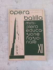 pegelle scolastiche "Opera Nazionale Balilla"