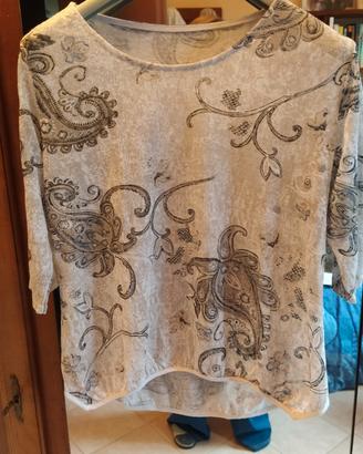 Maglia disegno Cachemire 