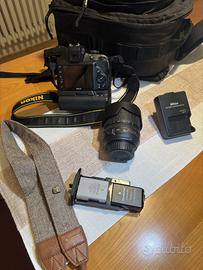 Nikon D3300 - kit completo + obbiettivi