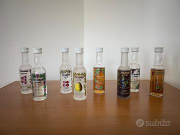 Bottigliette alcolici da collezione