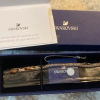 Bracciale donna Swarovski - Tennis bianco