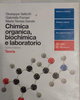 libro di chimica organica 