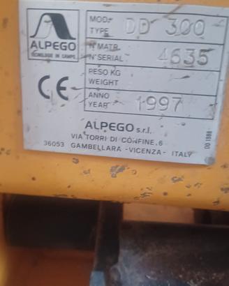 rullo  erpice rotante alpego 