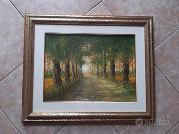 quadro dipinto olio su tela Luciano Torsi 