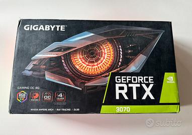 Gigabyte RTX 3070 OC 8Gb