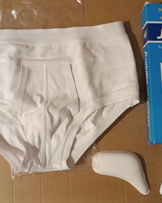 SCUDOTEX SLIP TUTORE ORTOPEDICO ERNIARIO +PELOTTE