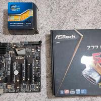 Kit scheda madre + CPU + dissipatore
