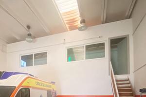 Struttura e componenti ufficio soppalcato e magaz