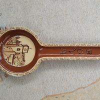 Poggiamestolo decorativo in ceramica