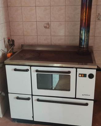 Stufa caldaia a legna 