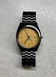 Orlogio NIXON acciaio e legno