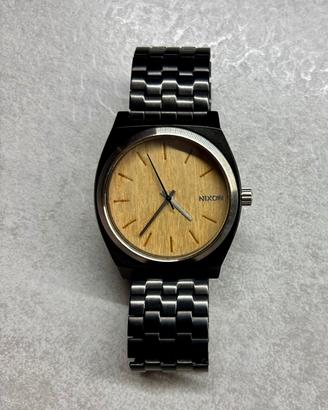 Orlogio NIXON acciaio e legno