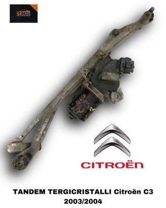 TANDEM TERGICRISTALLO CITROEN C3 1° Serie Benzina