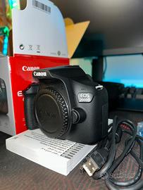 Canon EOS 2000D kit completo + SD 32gb