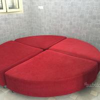 Originale Letto tondo / divano / poltrona tondo