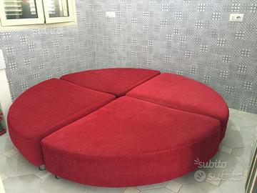 Originale Letto tondo / divano / poltrona tondo