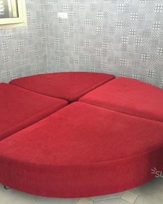 Originale Letto tondo / divano / poltrona tondo