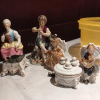 statuine in ceramica di Capodimonte 