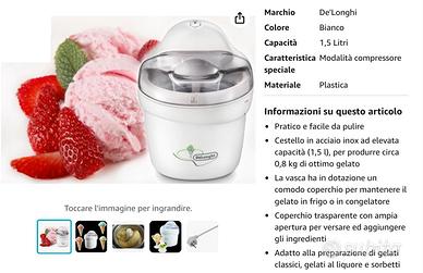 GELATIERA DE LONGHI