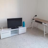 Porta TV bianco con luci led