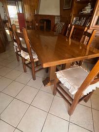 mobilia per taverna in legno massello