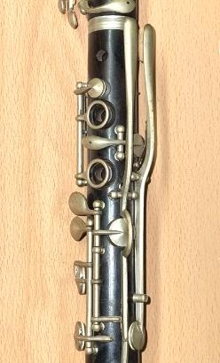 Clarinetto Orsi in SIb - inizi 900 - per Arredo