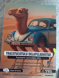 carta  collezione TRACOTUCOTULU DELAPELADUSTUZ